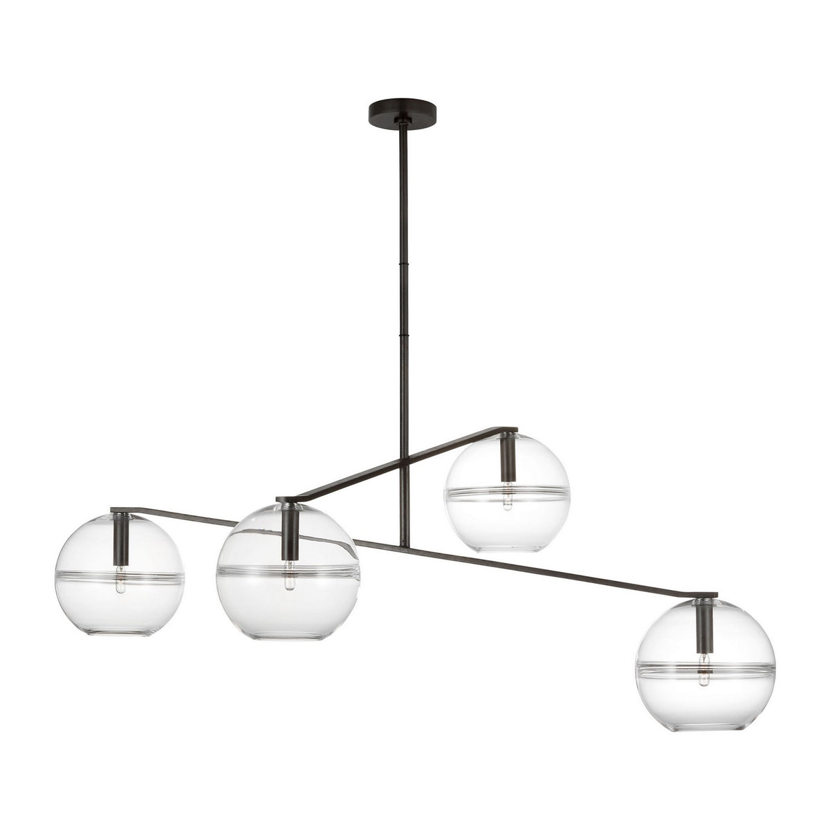 Lustre Lowing à quatre lumières