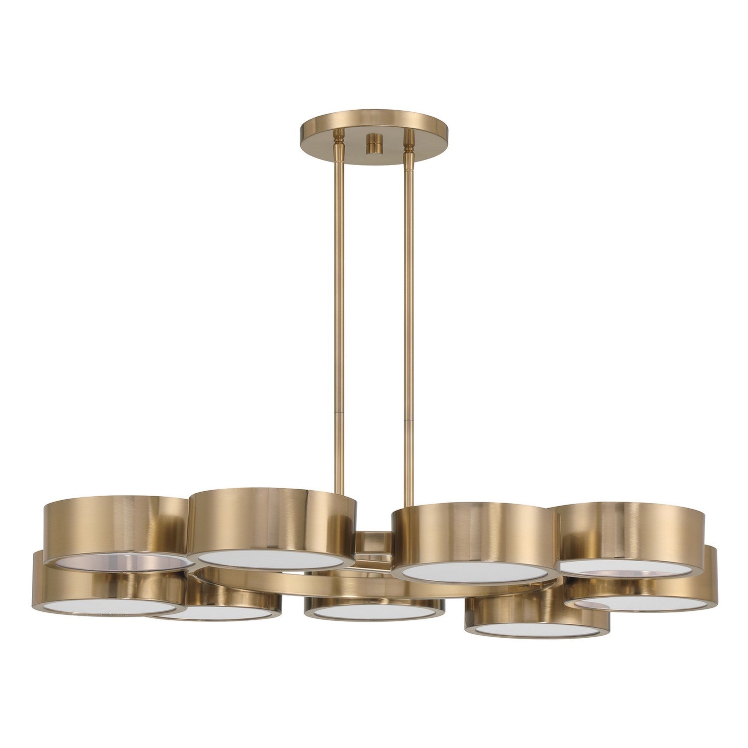 Talamanca LED Chandelier in Noble Brass