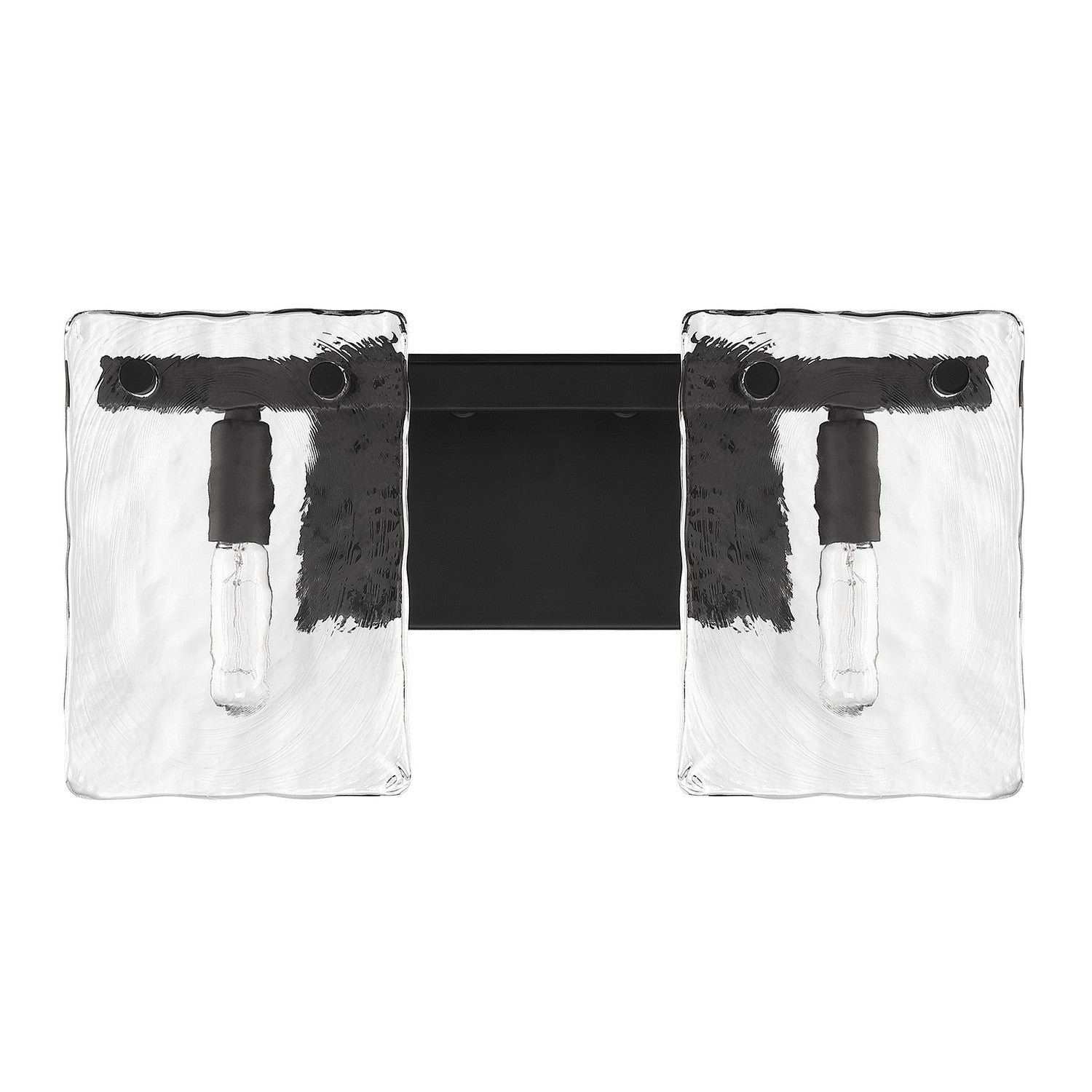Applique de salle de bain à deux lumières Genry