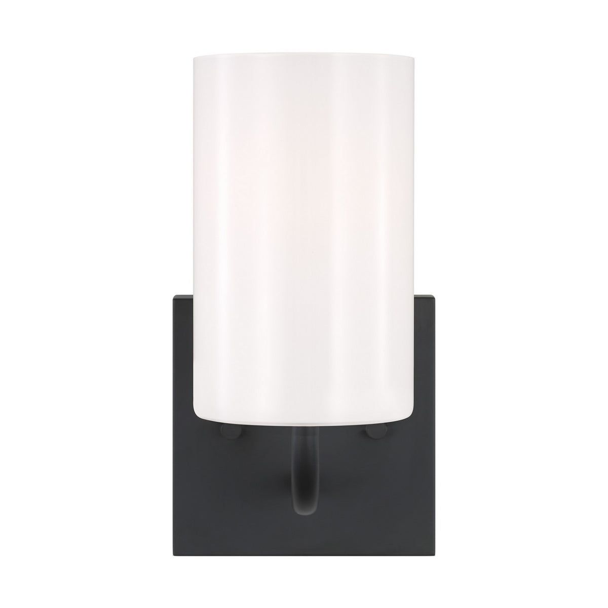 Rhett One Light Vanity in Midnight Black