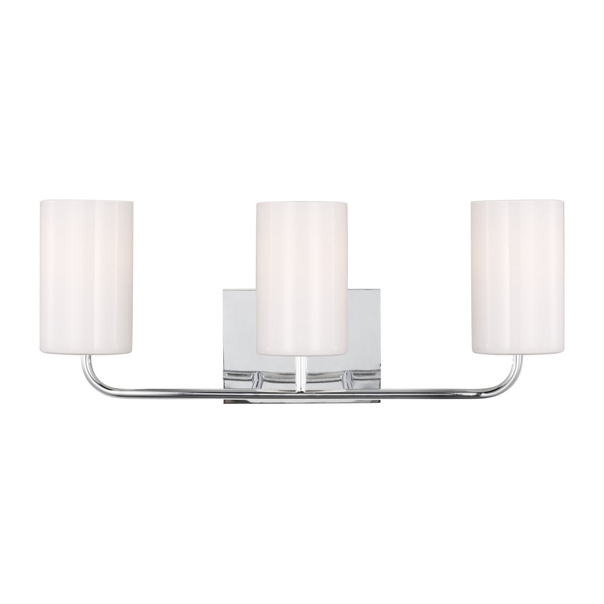 Rhett Three Light Vanity in Chrome