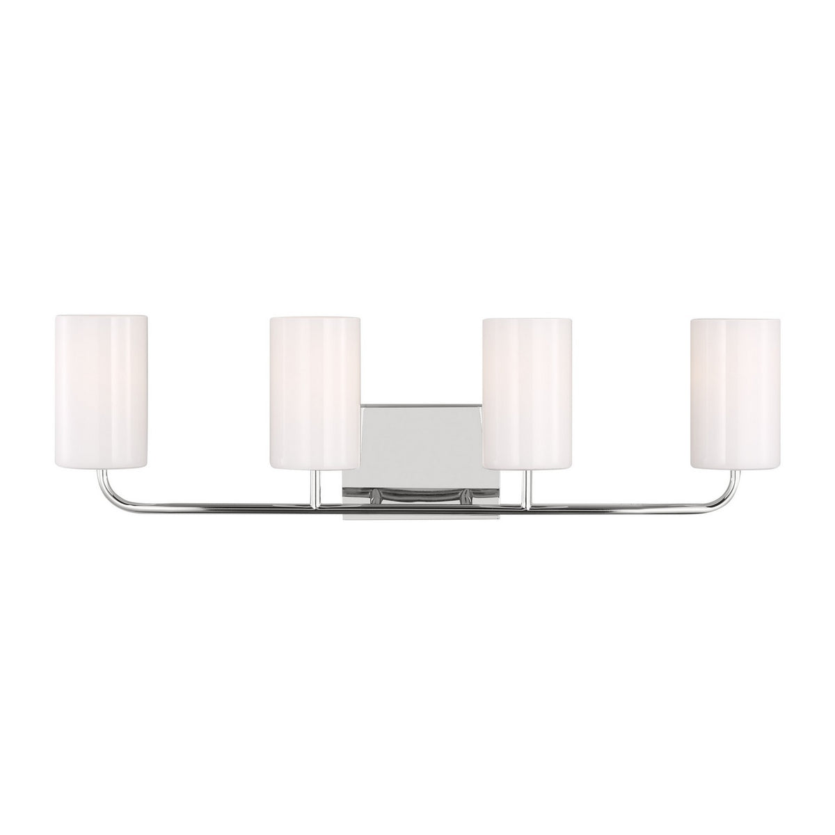 Rhett Four Light Vanity in Chrome