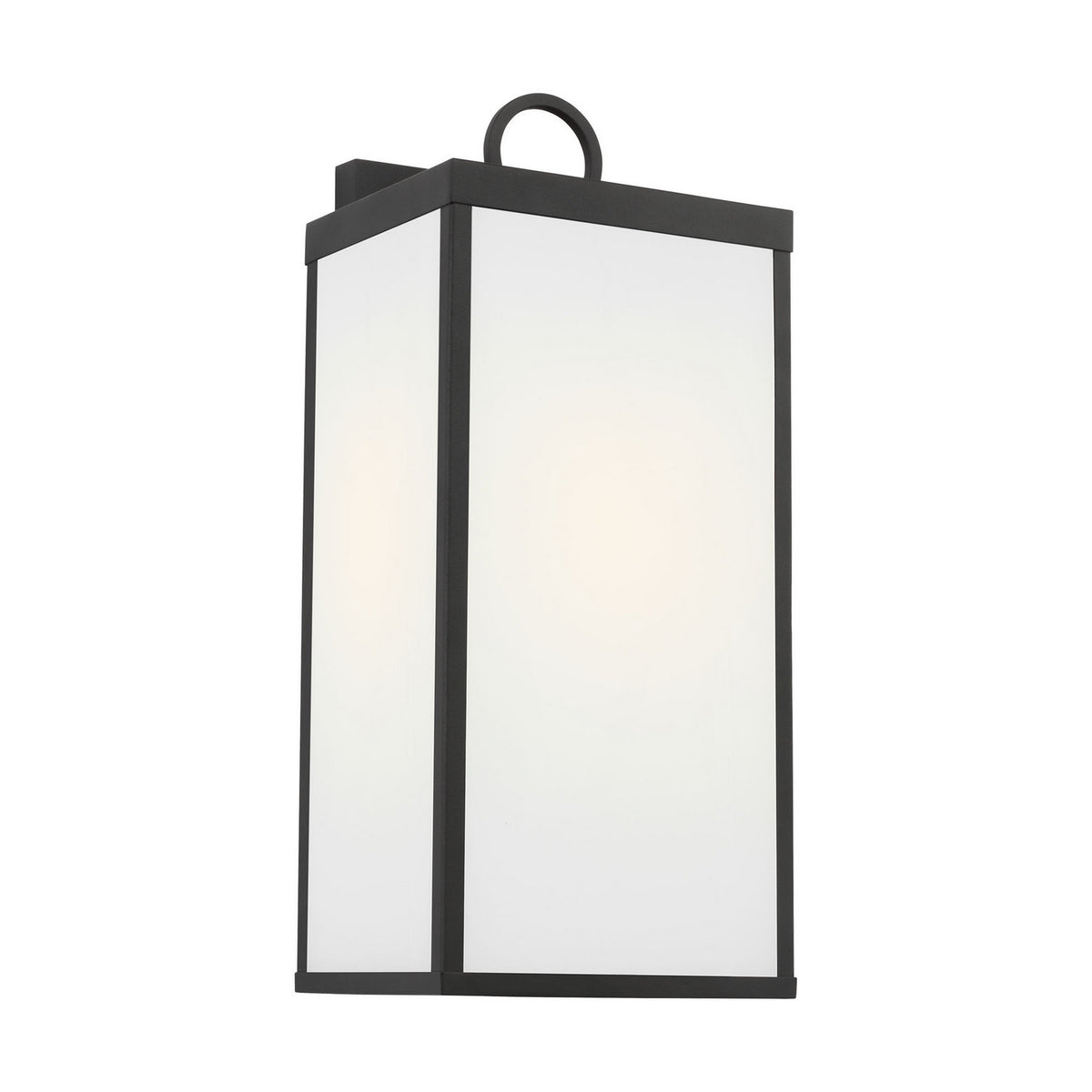 Howell One Light Wall Lantern in Textured Black