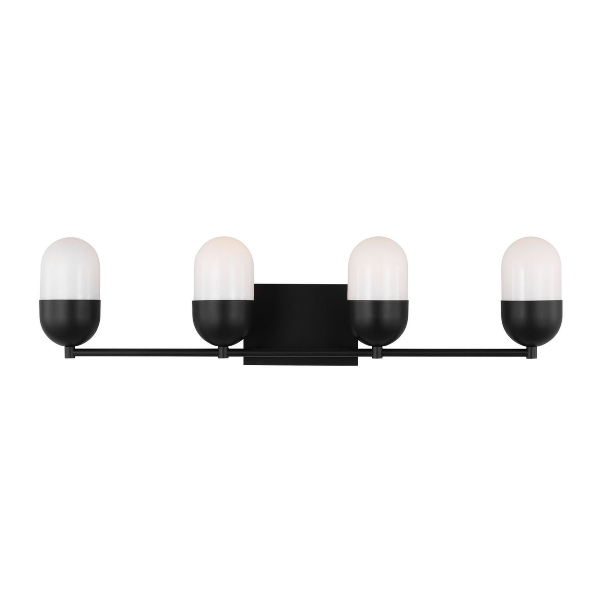 Meuble-lavabo Foster à quatre lumières