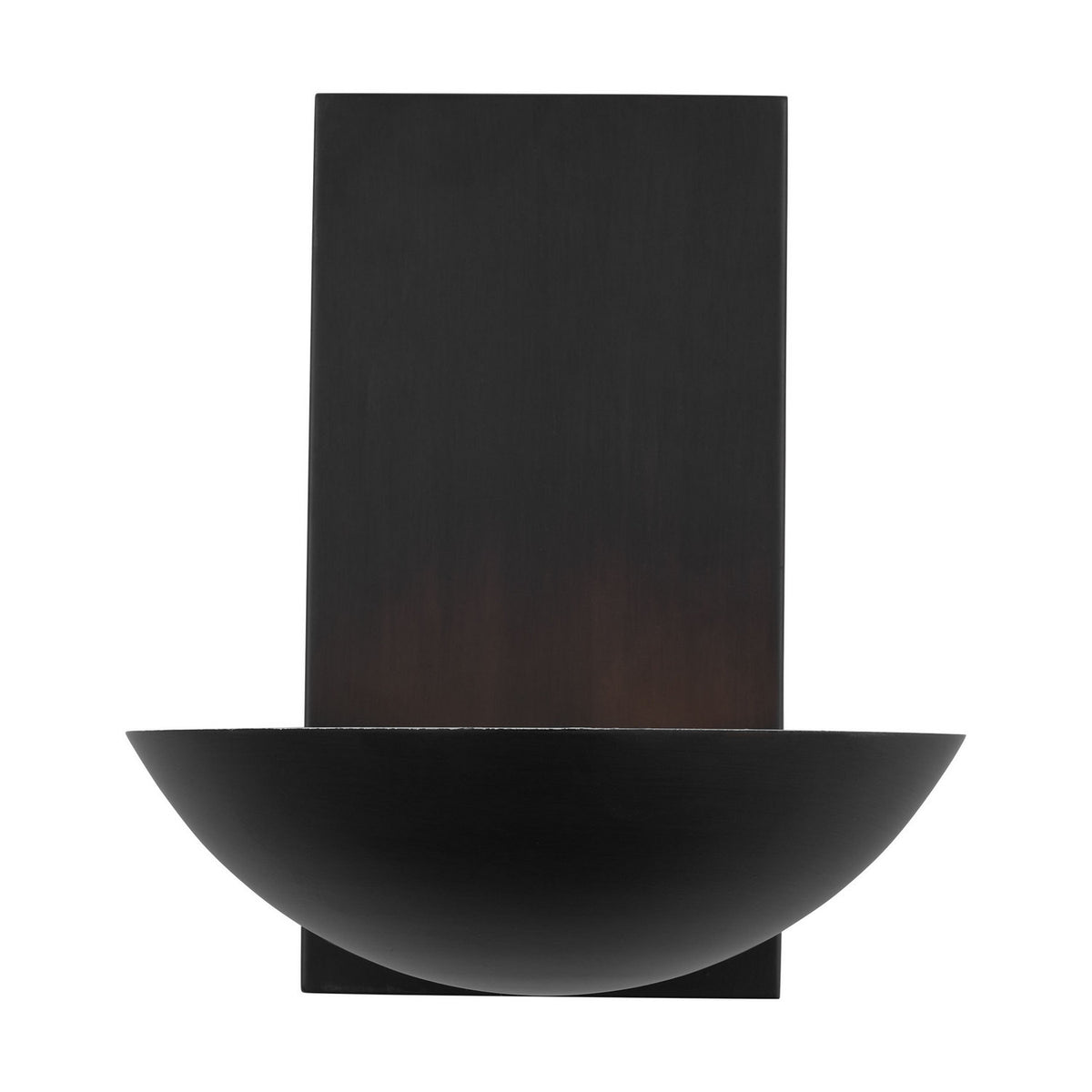 Nevel One Light Wall Sconce in Aged Iron