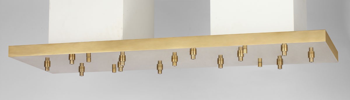 Canopy in Hand Rubbed Antique Brass