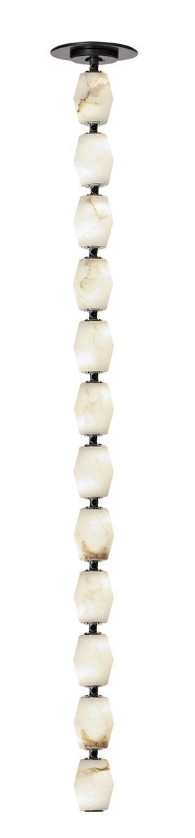 Collier LED Pendant in Bronze