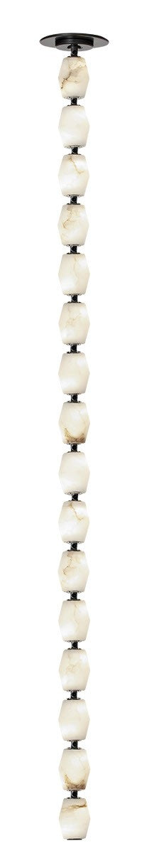 Collier LED Pendant in Bronze