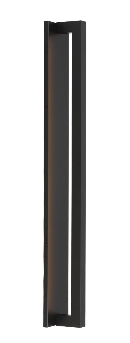 Stagger LED Wall Mount in Outdoor Black