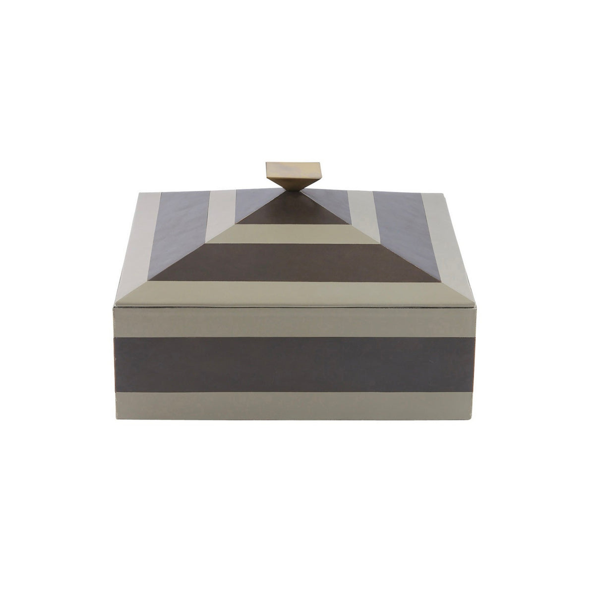 Cheshire Box in Dove/Graphite/Bronze/Dove