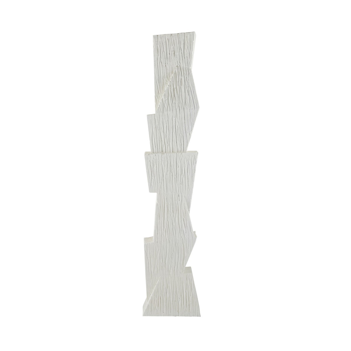 Sculpture de sol Darnell en blanc mat