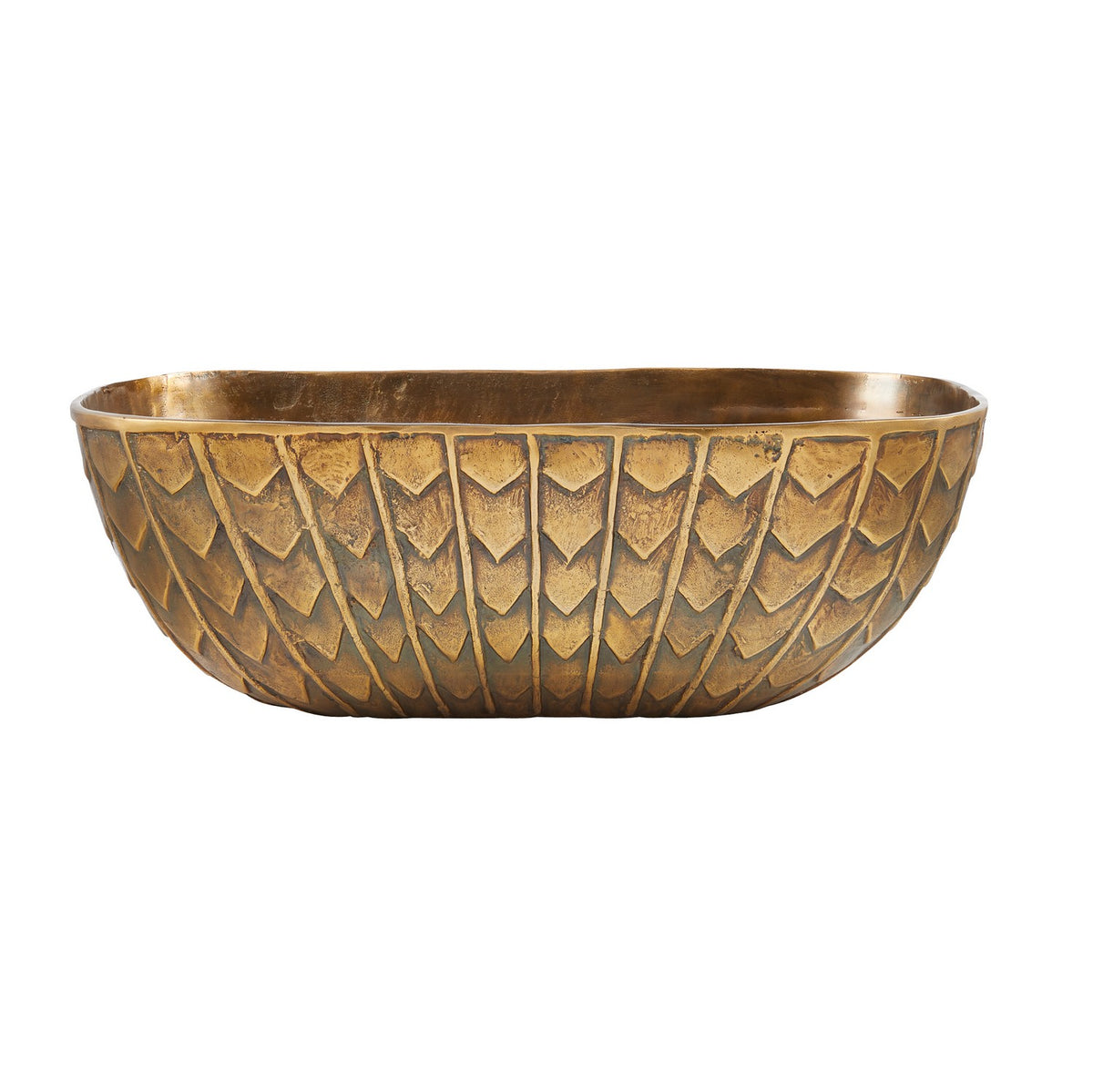 Ezekial Centerpiece in Antique Brass