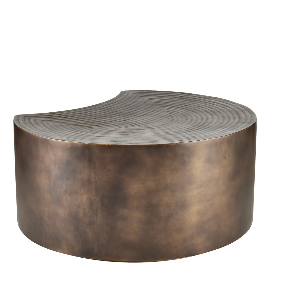 Table basse Cullen en bronze antique