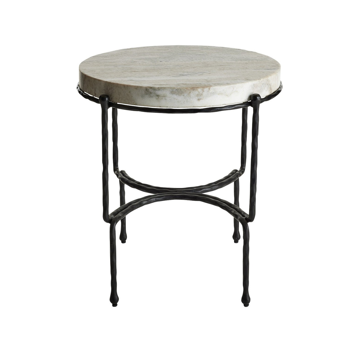 Cedrick End Table in Toronto/Blackened Iron