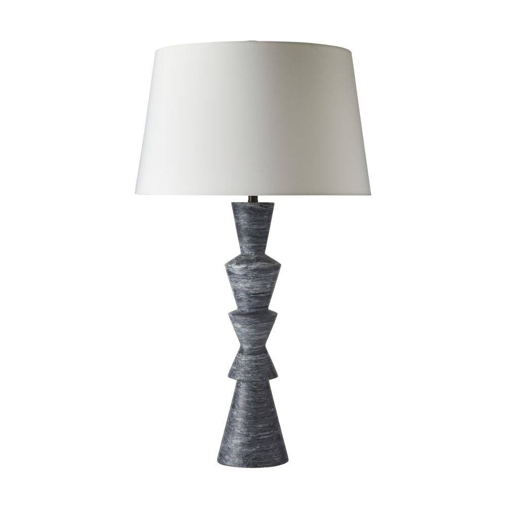 Chloe One Light Table Lamp in Galaxy/Bronze/Off-White/Off-White