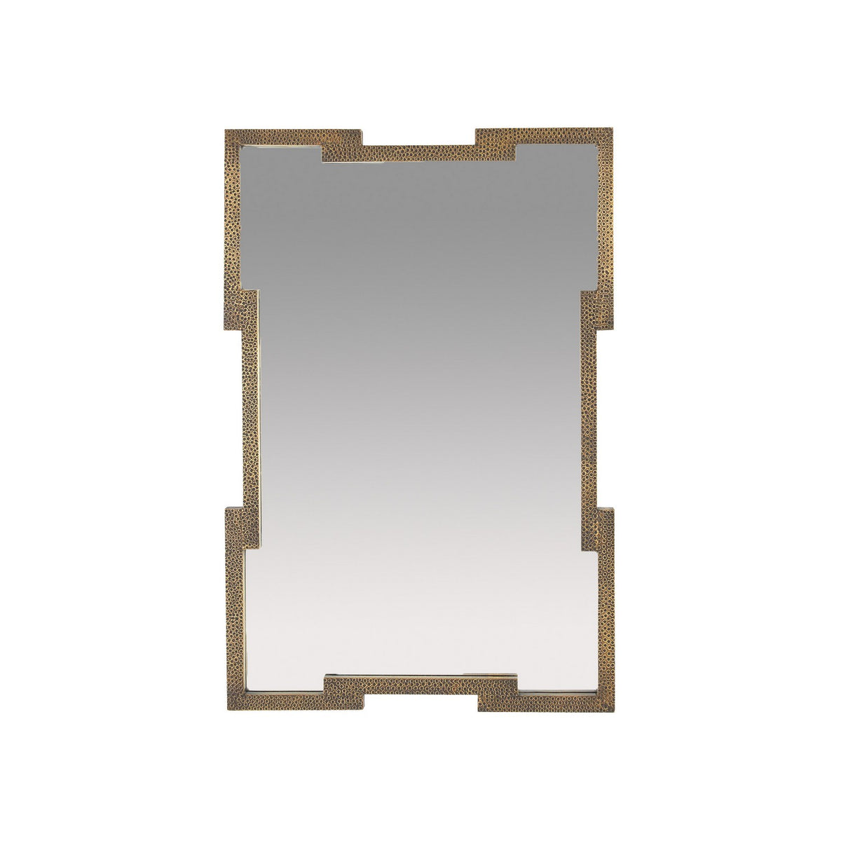 Creedence Mirror in Antique Brass/Plain