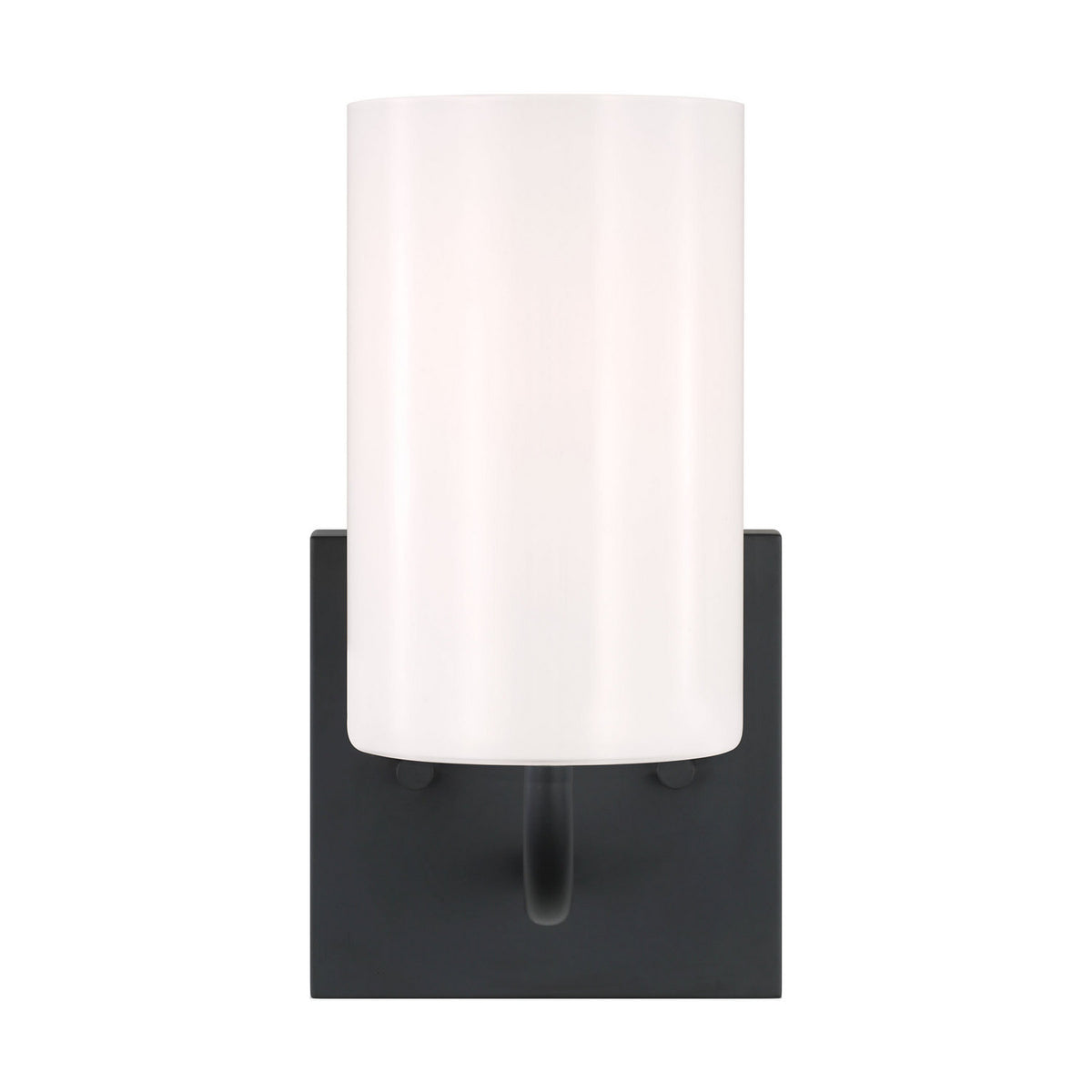 Rhett One Light Vanity in Midnight Black
