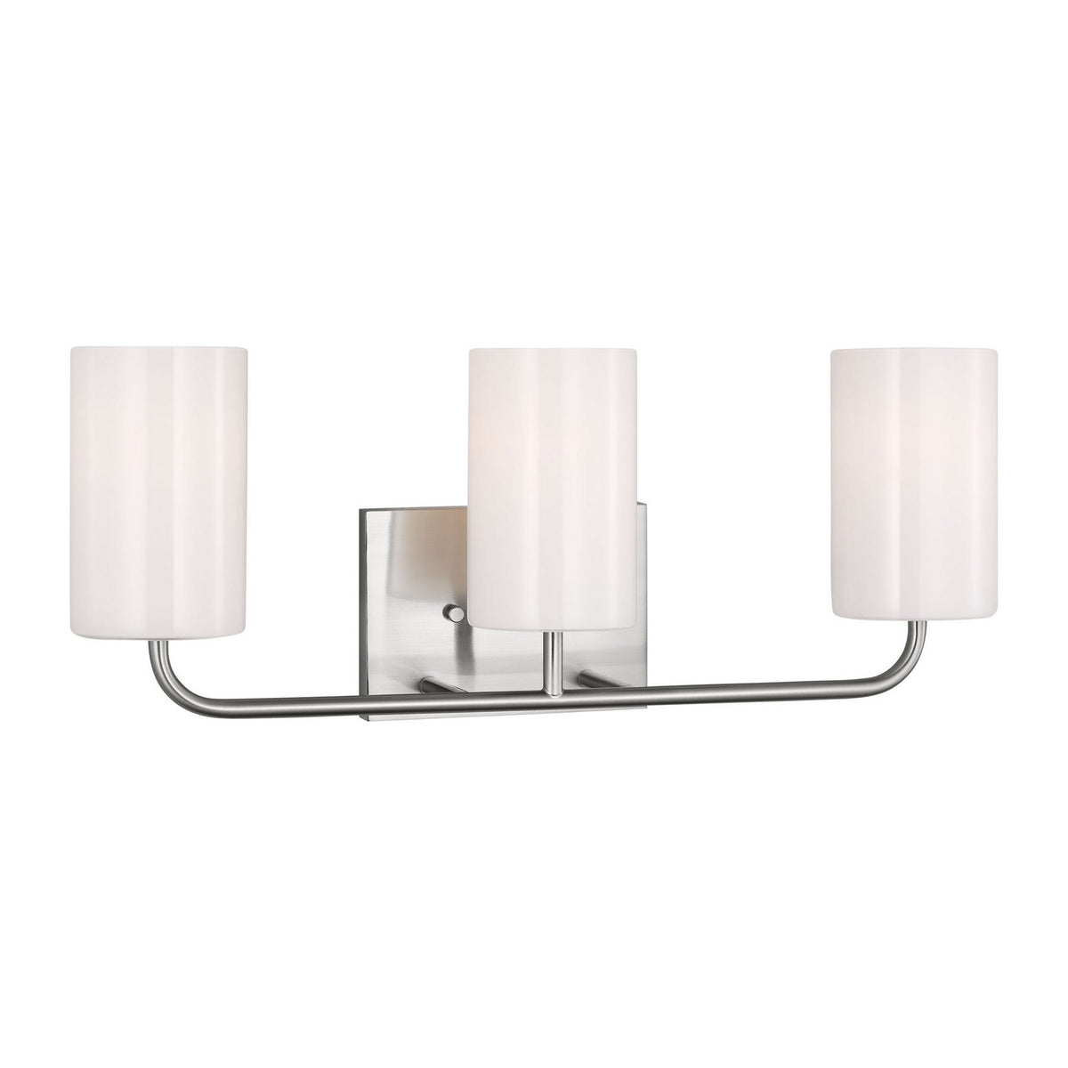 Rhett Three Light Vanity in Satin Brass