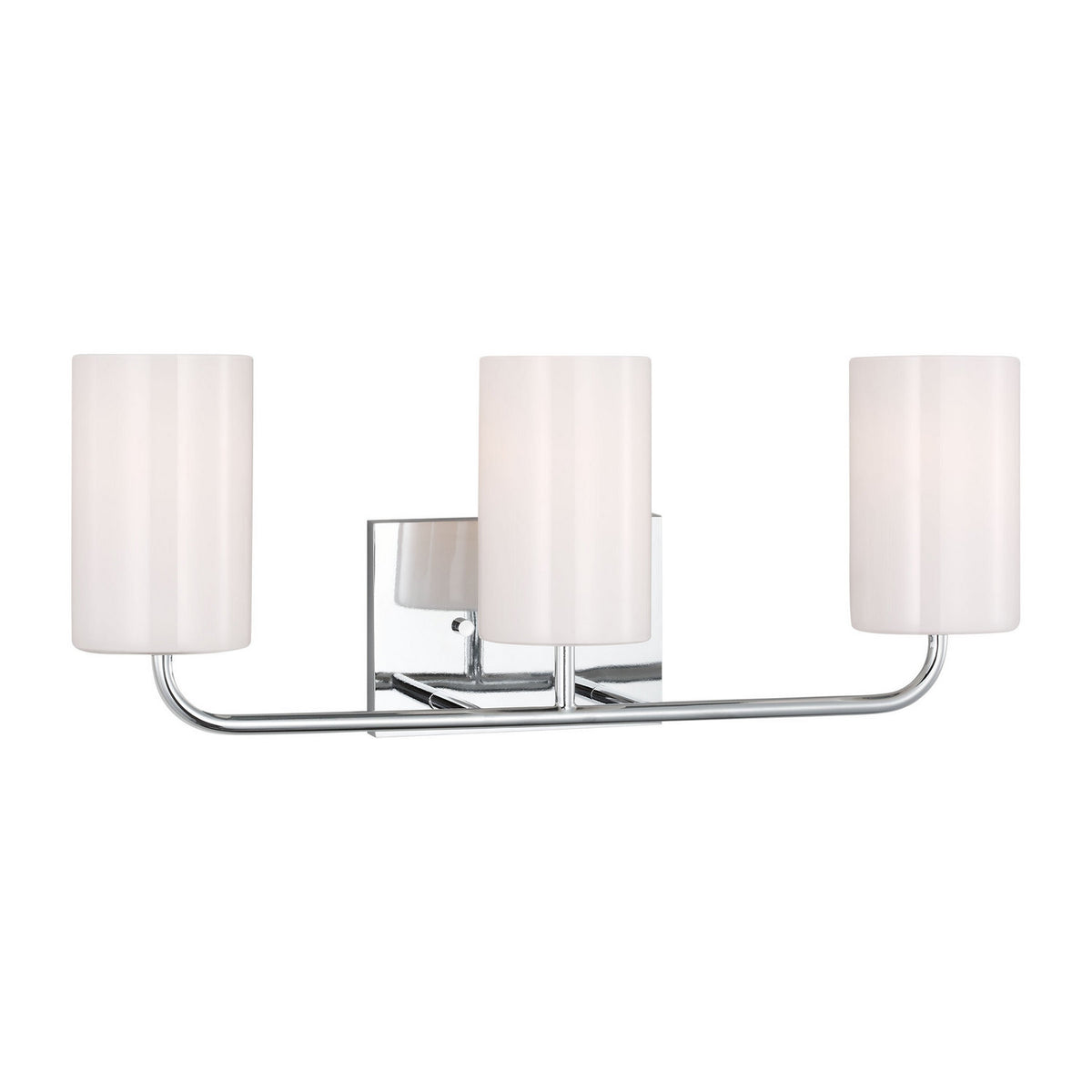 Rhett Three Light Vanity in Chrome