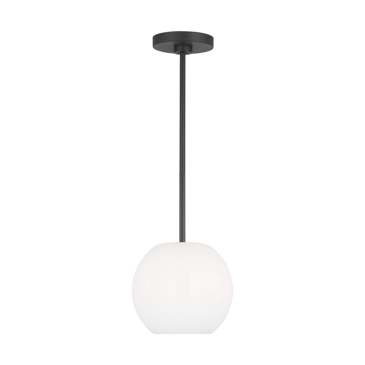 Rory One Light Mini Pendant in Midnight Black