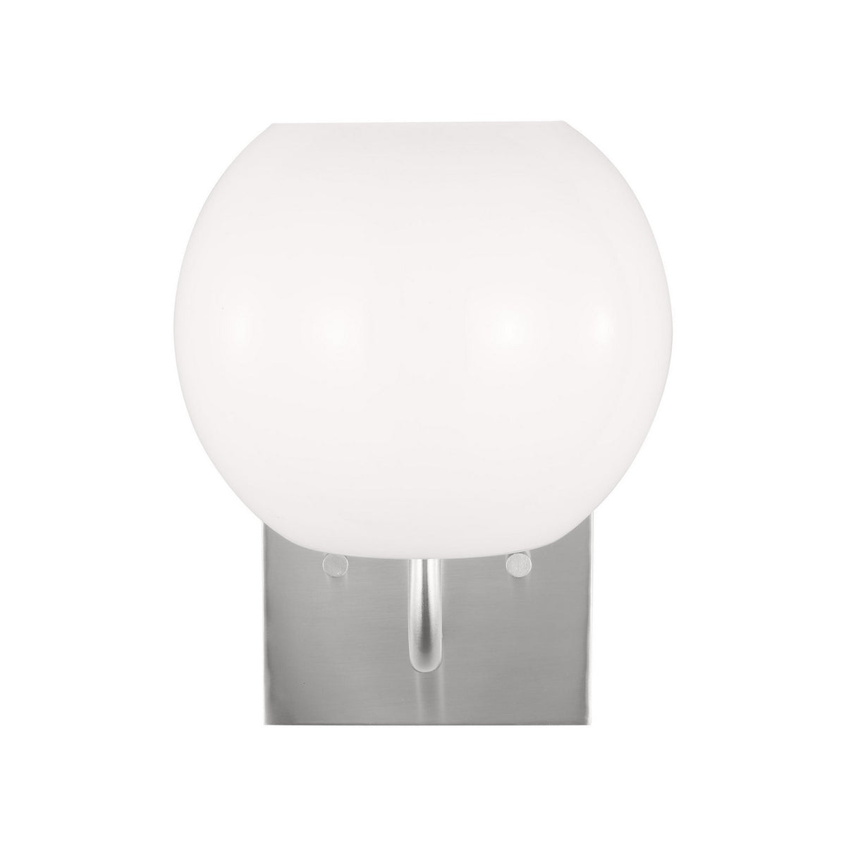 Rory One Light Vanity in Brushed Steel