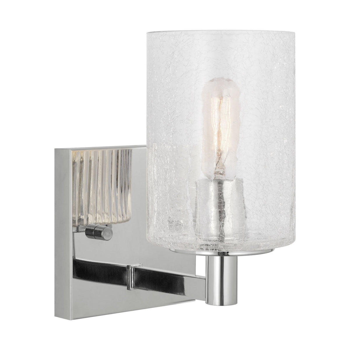 Parker One Light Wall / Bath Sconce in Chrome
