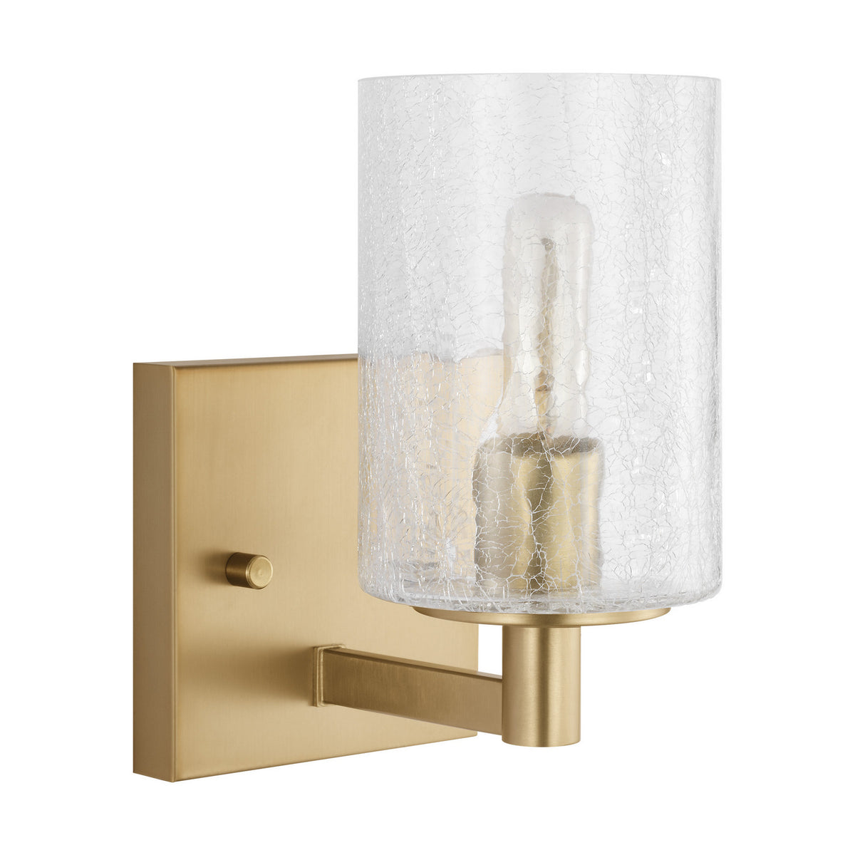 Parker One Light Wall / Bath Sconce in Satin Brass