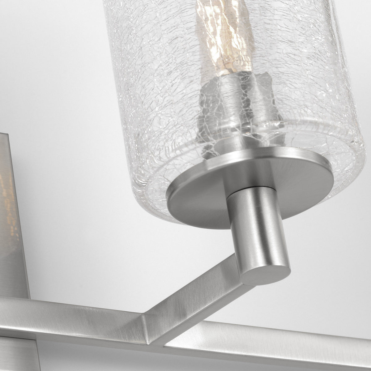 Parker Four Light Wall / Bath in Brushed Steel