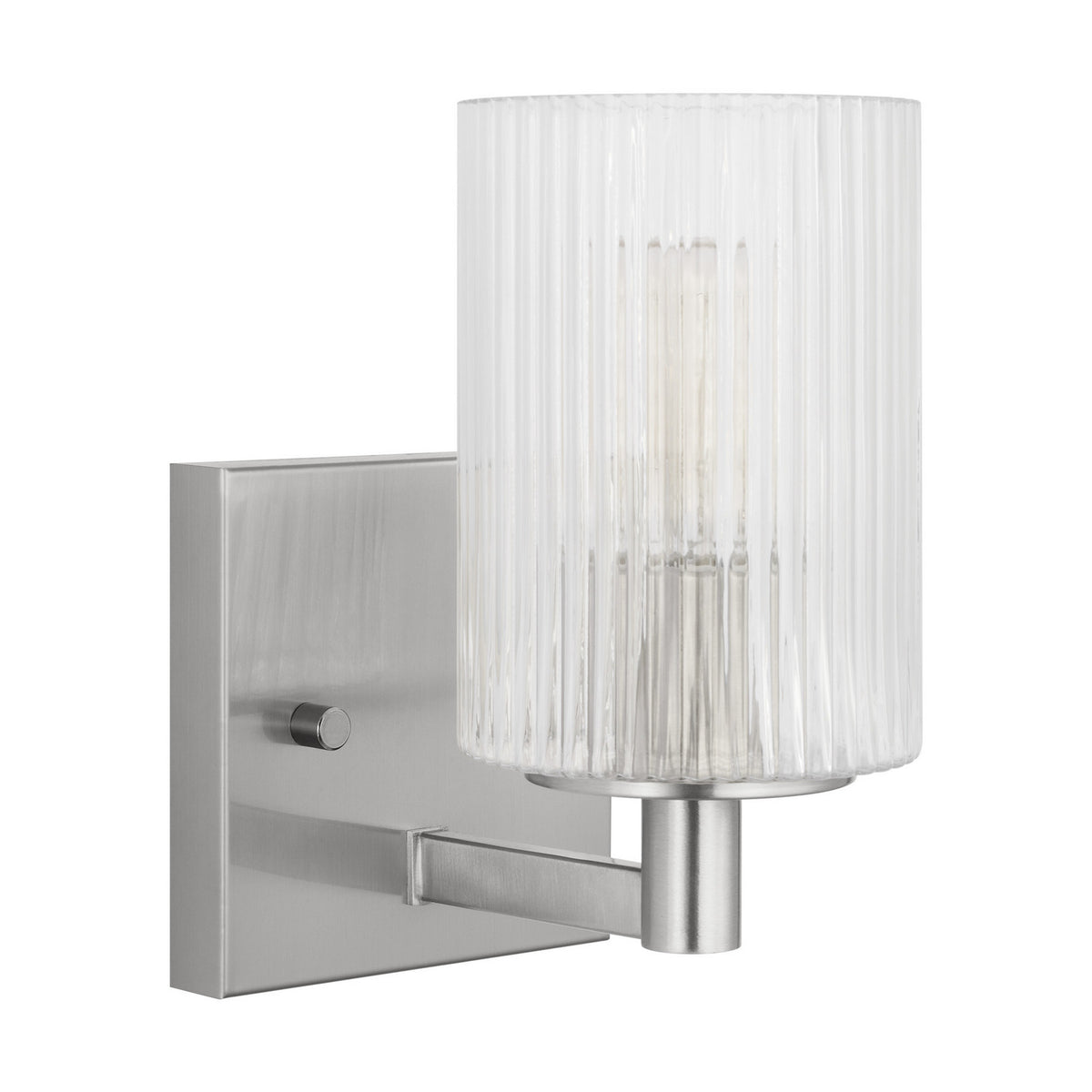 Lando One Light Wall / Bath Sconce in Brushed Steel
