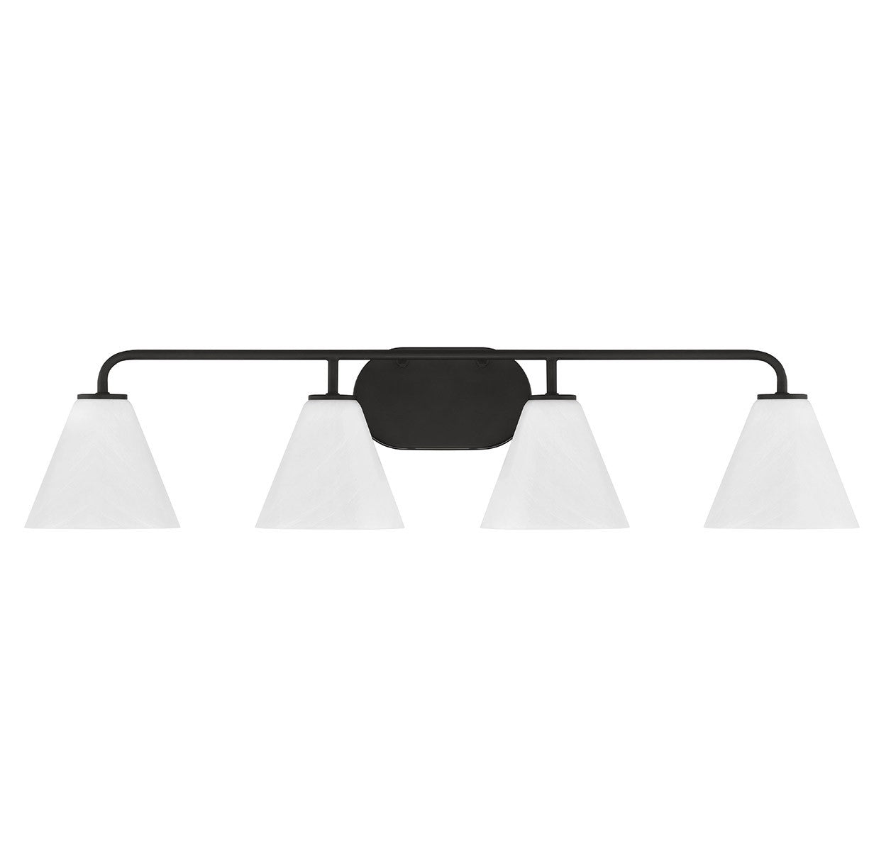 Réglette de salle de bain Blair à quatre lumières