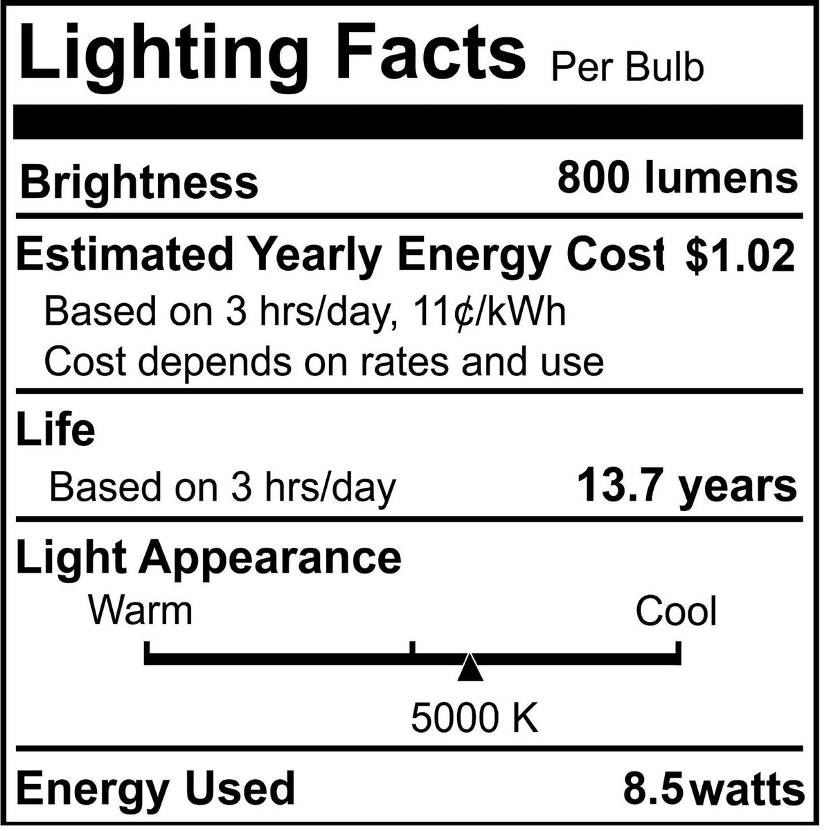 7 Light Bulb