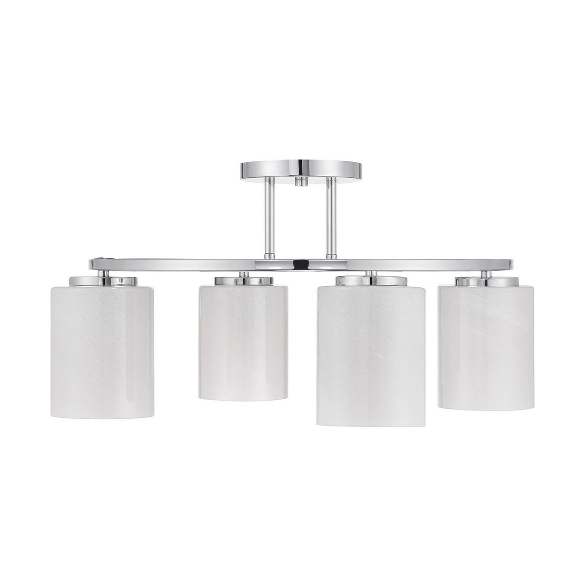 Herron Four Light Semi-Flush Mount