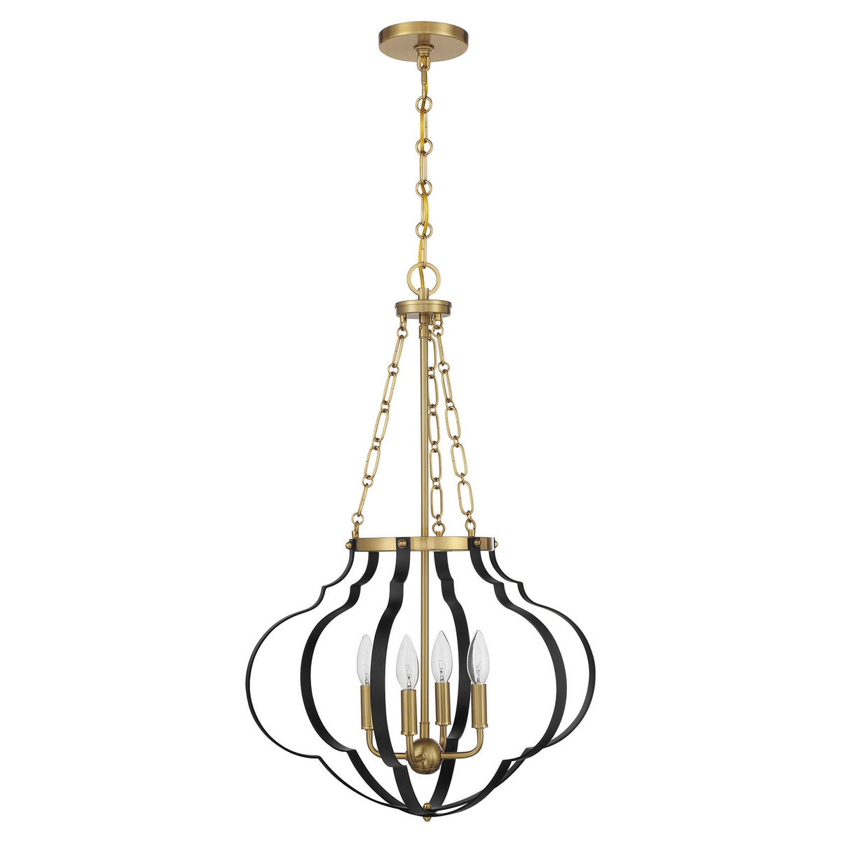 Mercer Four Light Pendant