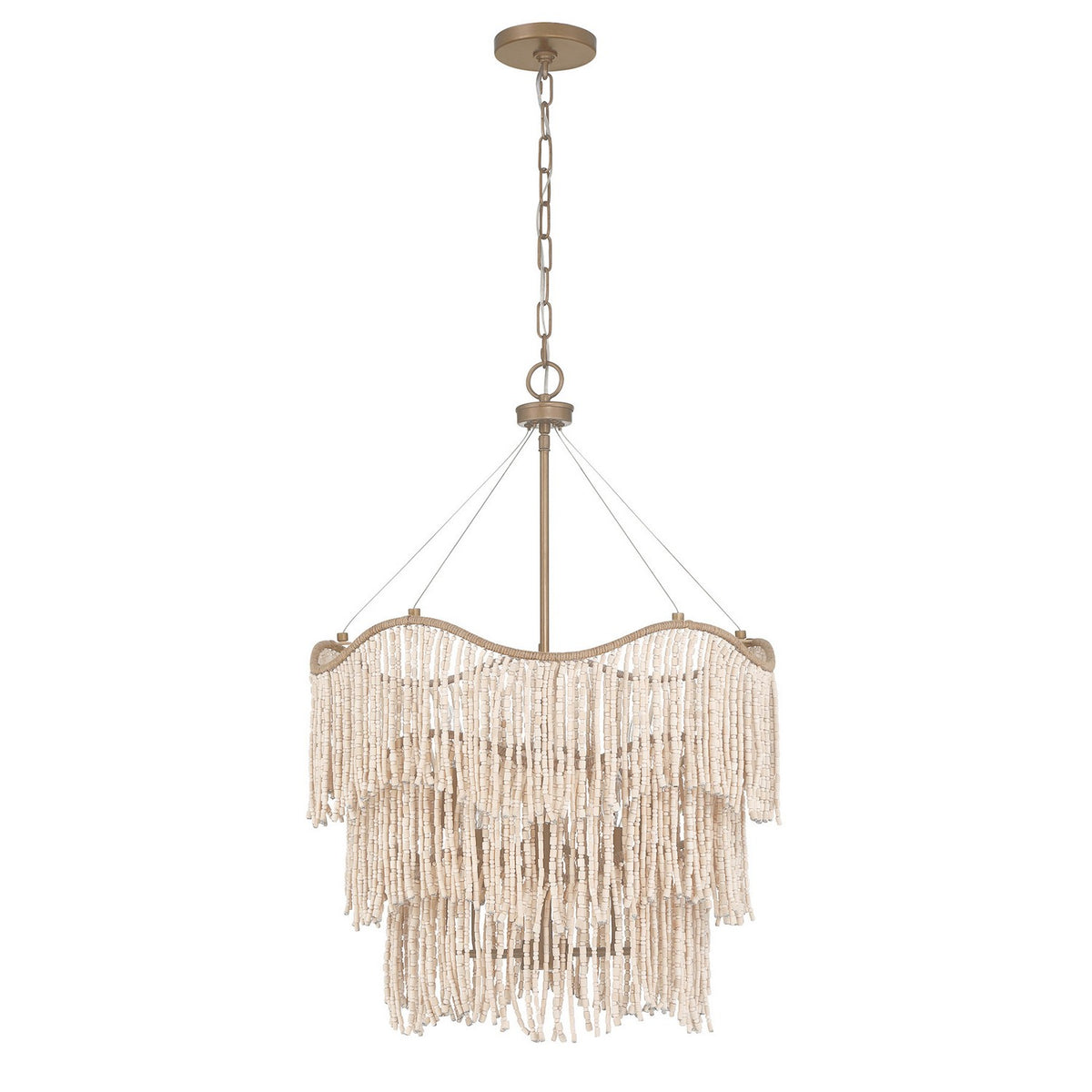 Melia Six Light Pendant in Cypress