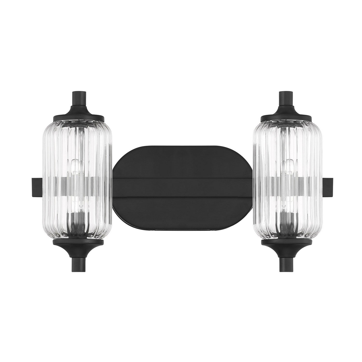 Meuble-lavabo Holton à deux lumières