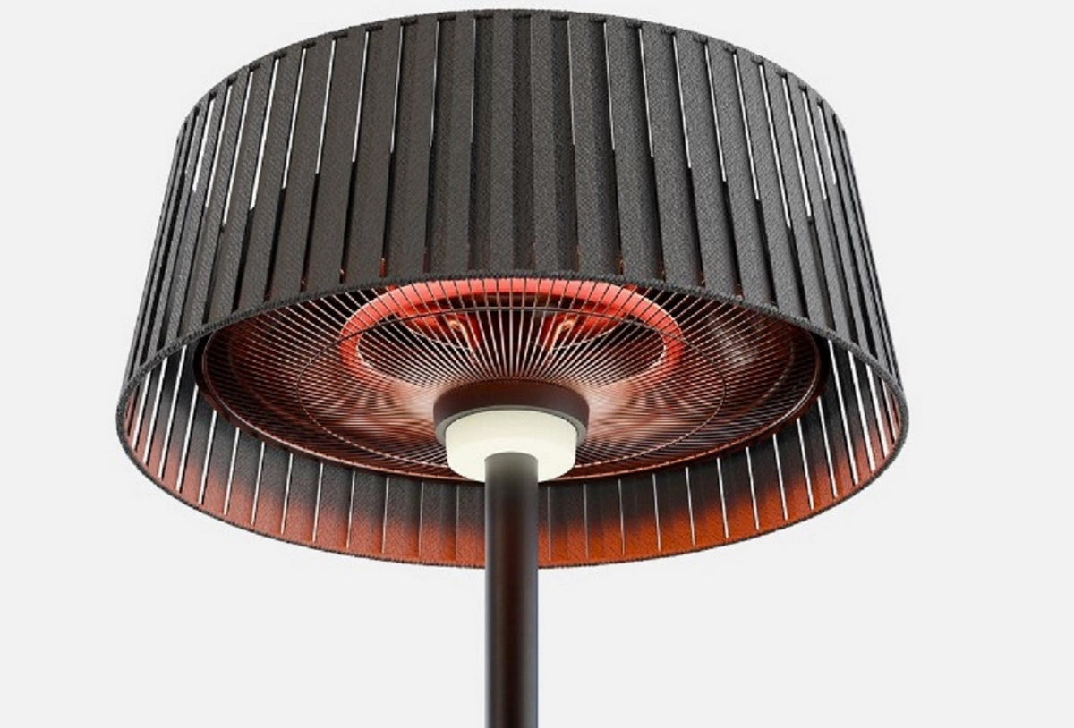 Vellura Freestand Heater in Charcoal Grey