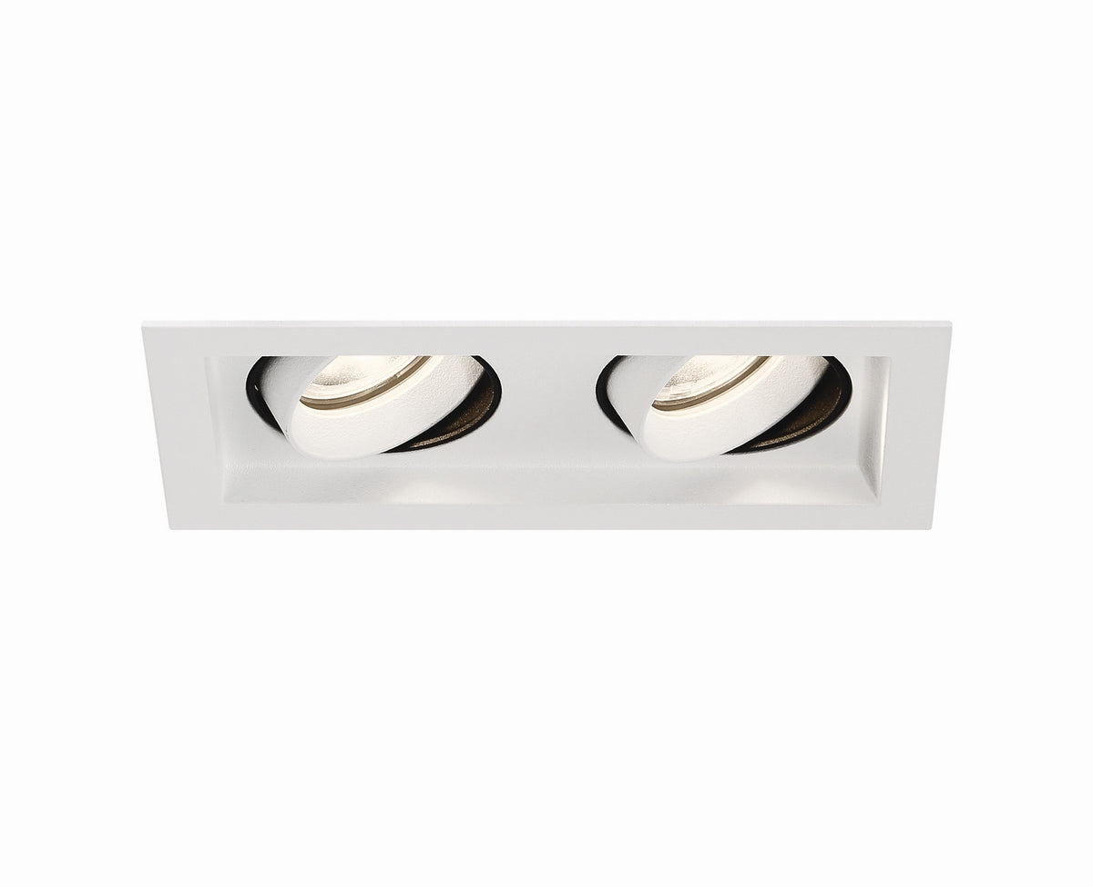Baby Tango LED Recessed Multiple in White