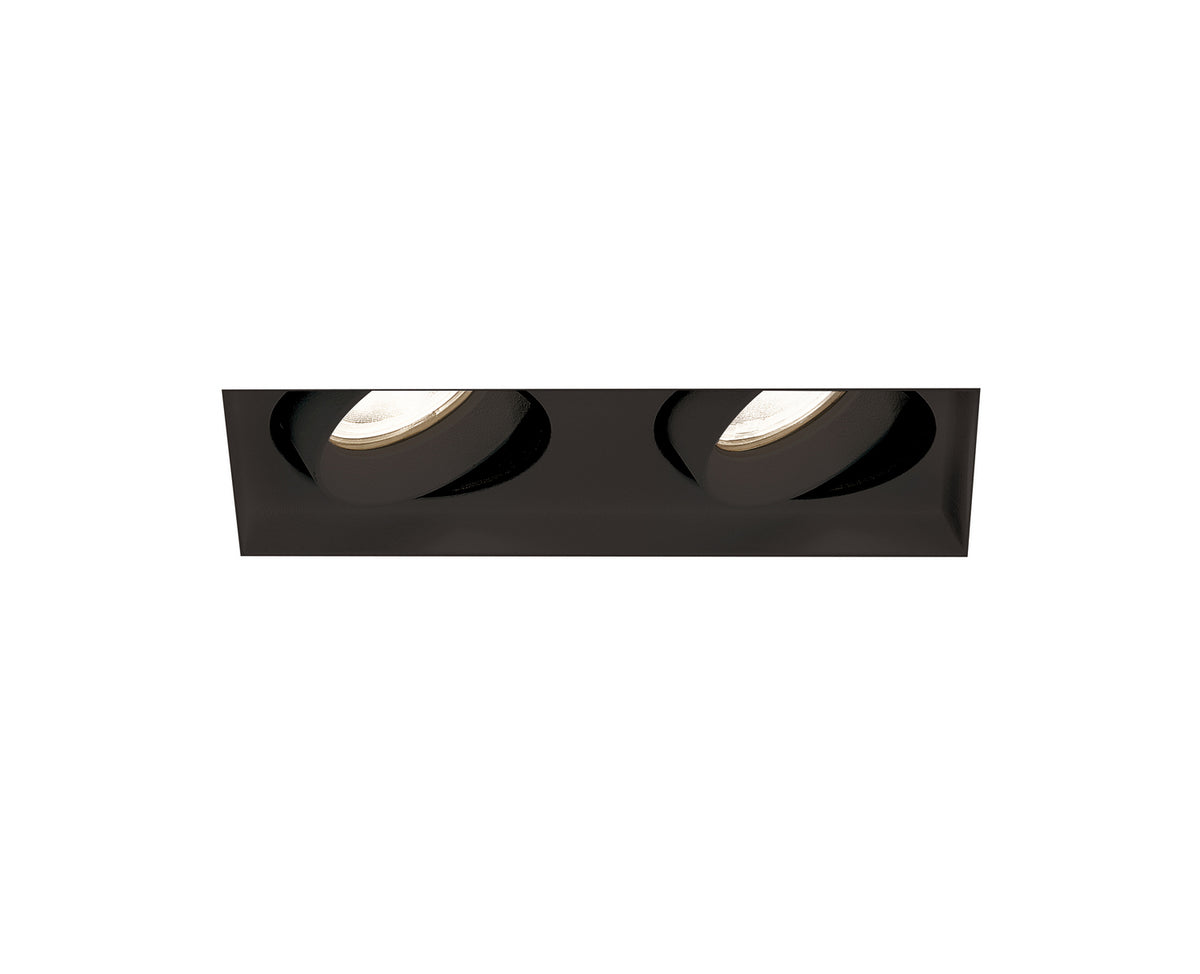 Baby Tango LED Recessed Multiple in Black