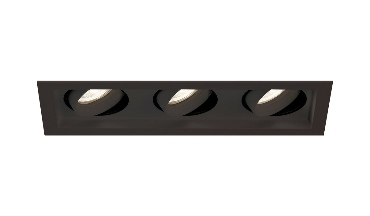 Baby Tango LED Recessed Multiple in Black