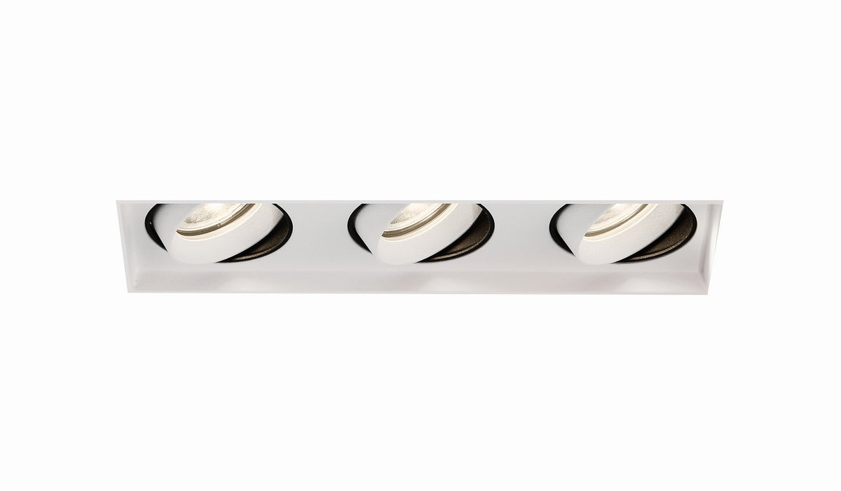 Baby Tango LED Recessed Multiple in White