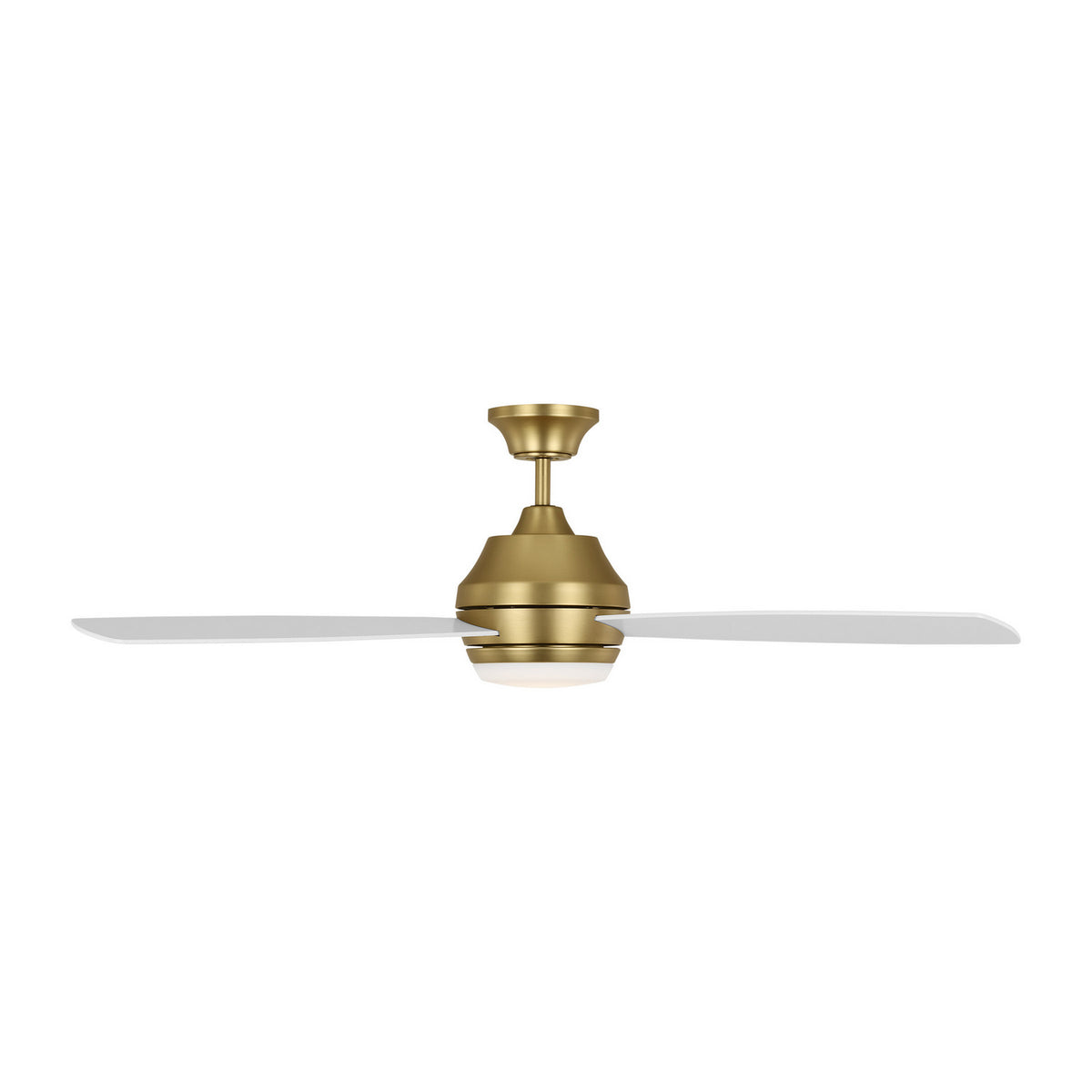 Ikon 52 LED 52" Ceiling Fan in Burnished Brass