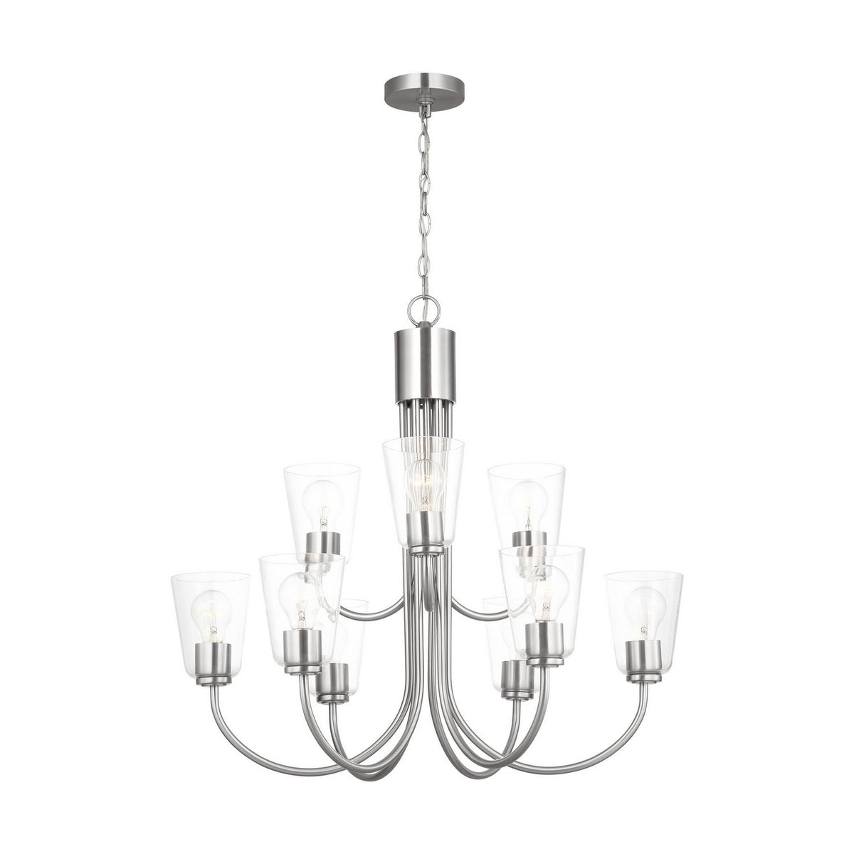 Miles Nine Light Chandelier