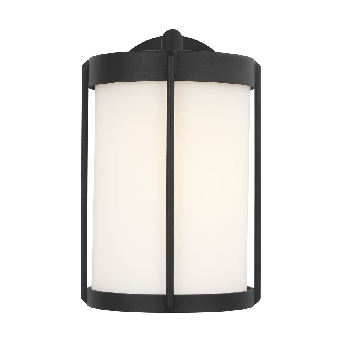 Luning Lantern in Textured Black