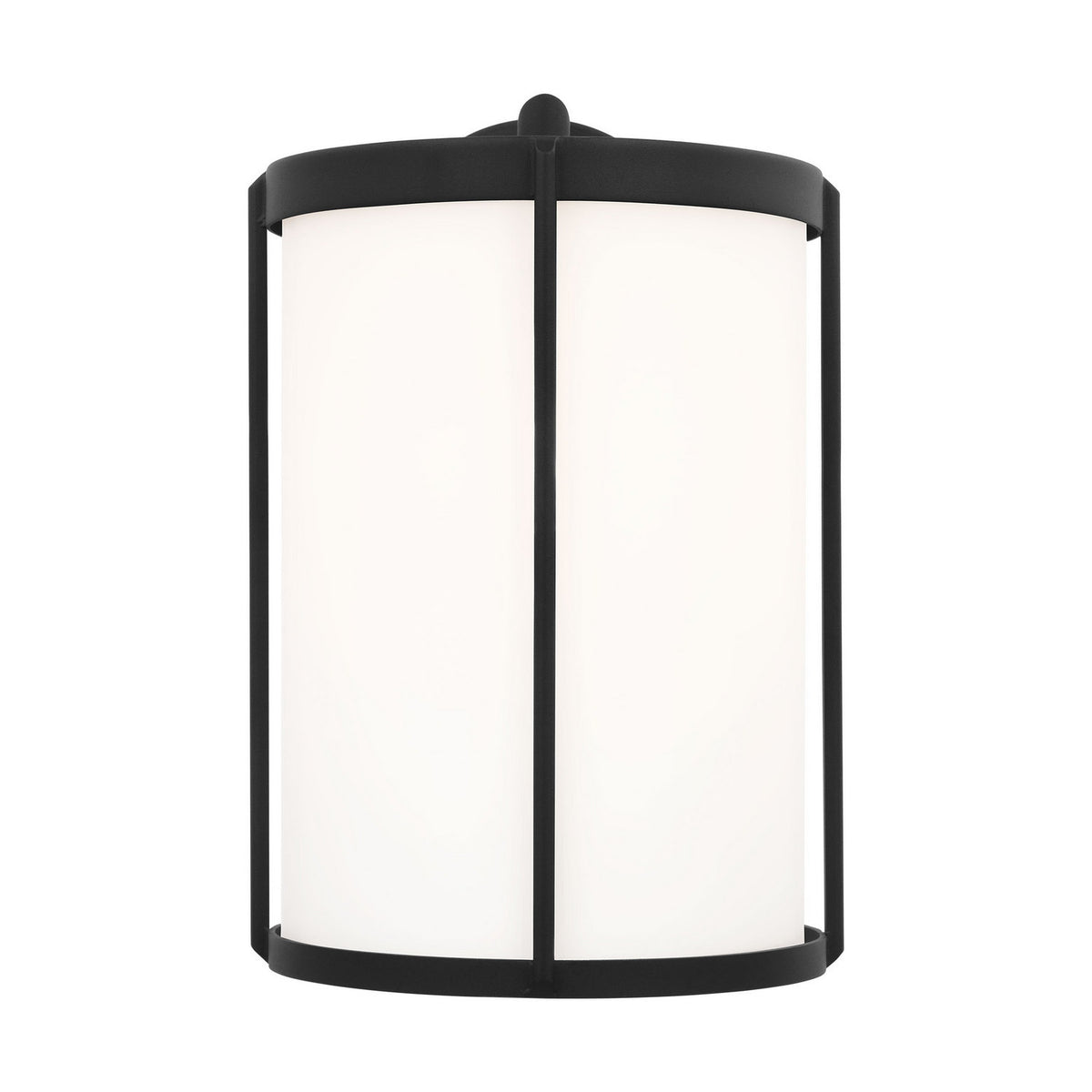 Luning Lantern in Textured Black