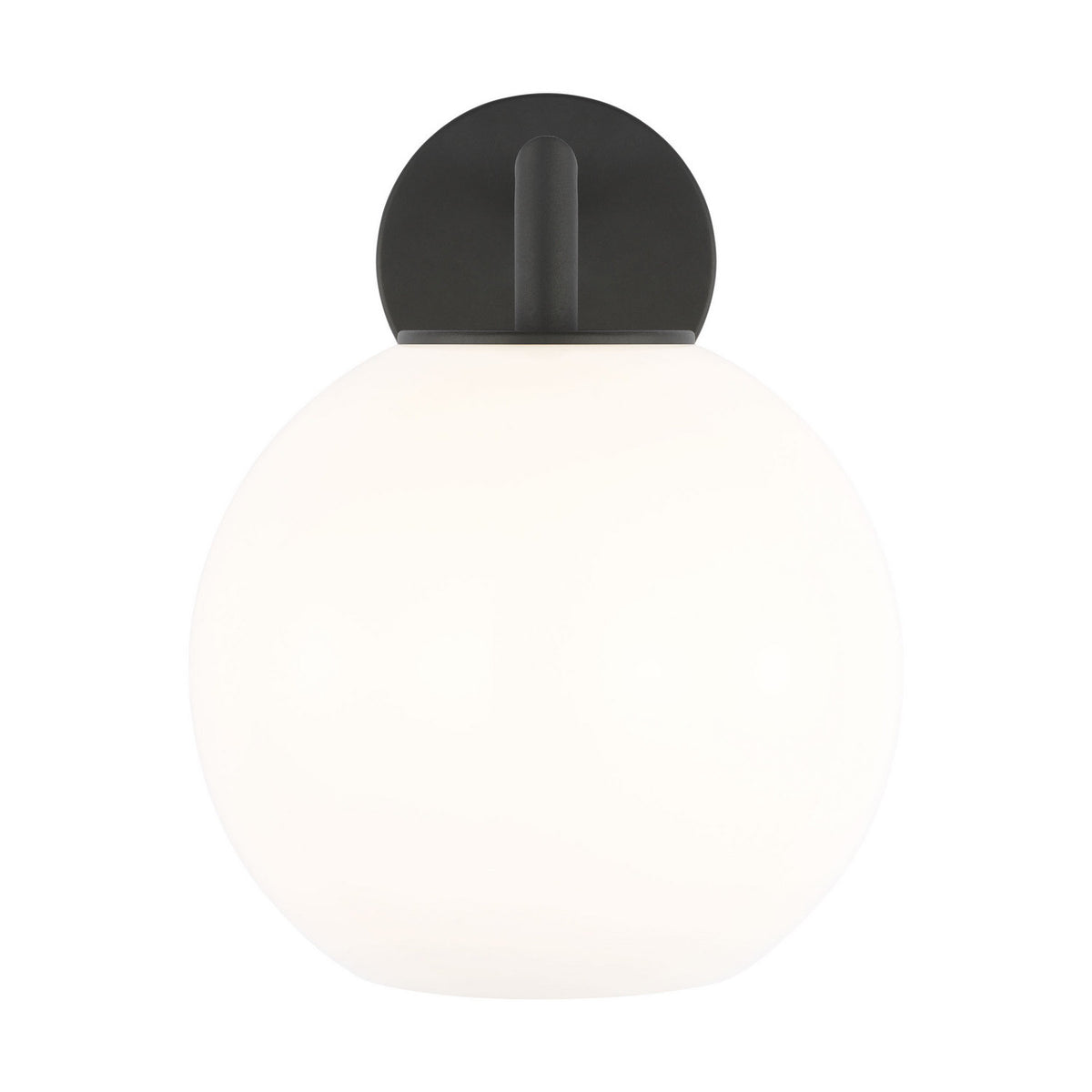Toca One Light Outdoor Wall Lantern in Textured Black