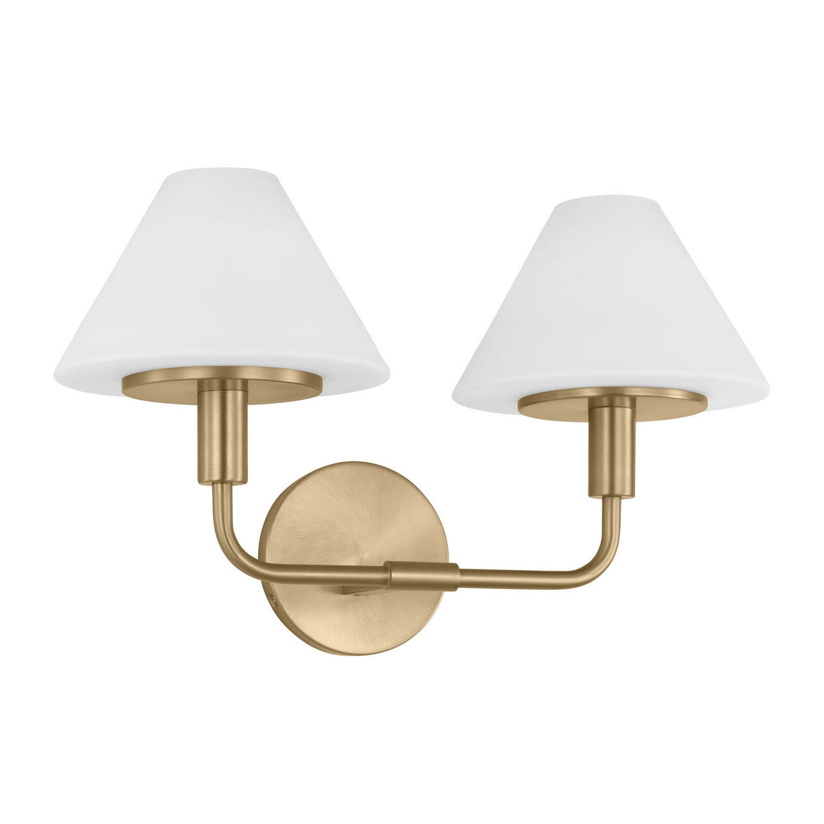 Mendota Wall Sconce in Satin Brass