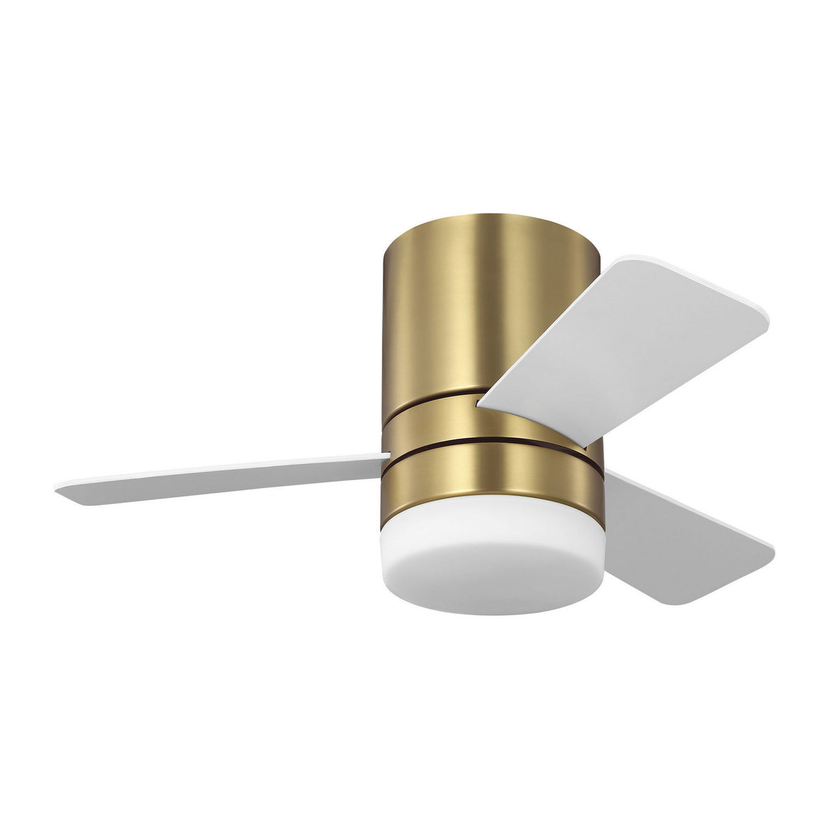 Era 32 Hugger LED 32"Ceiling Fan in Burnished Brass