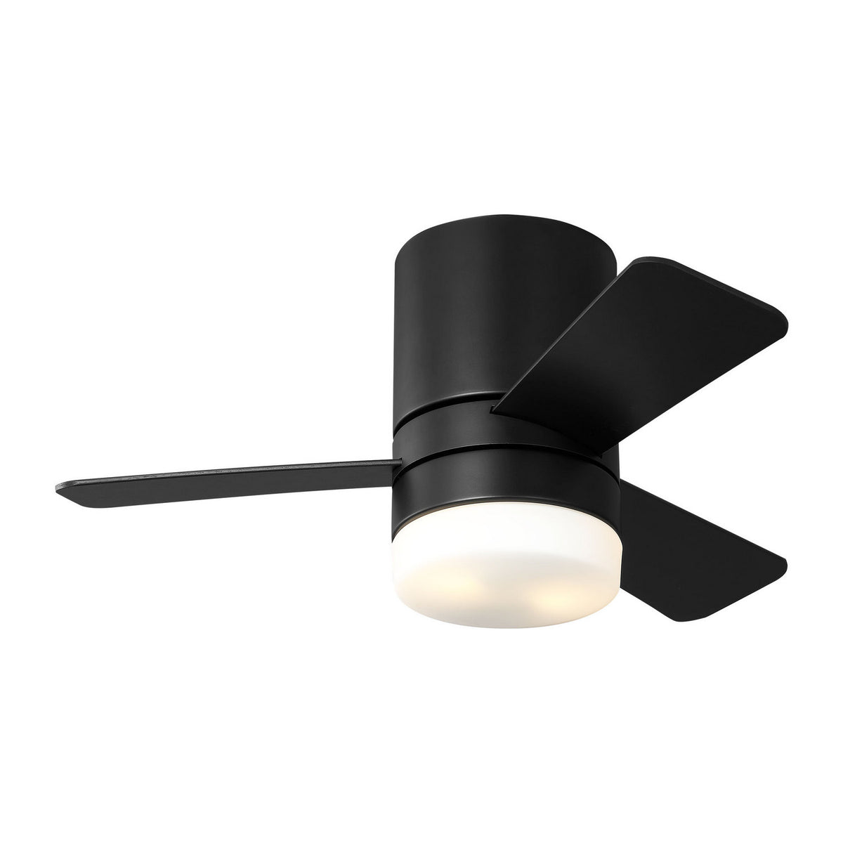 Era 32 Hugger LED 32"Ceiling Fan in Midnight Black