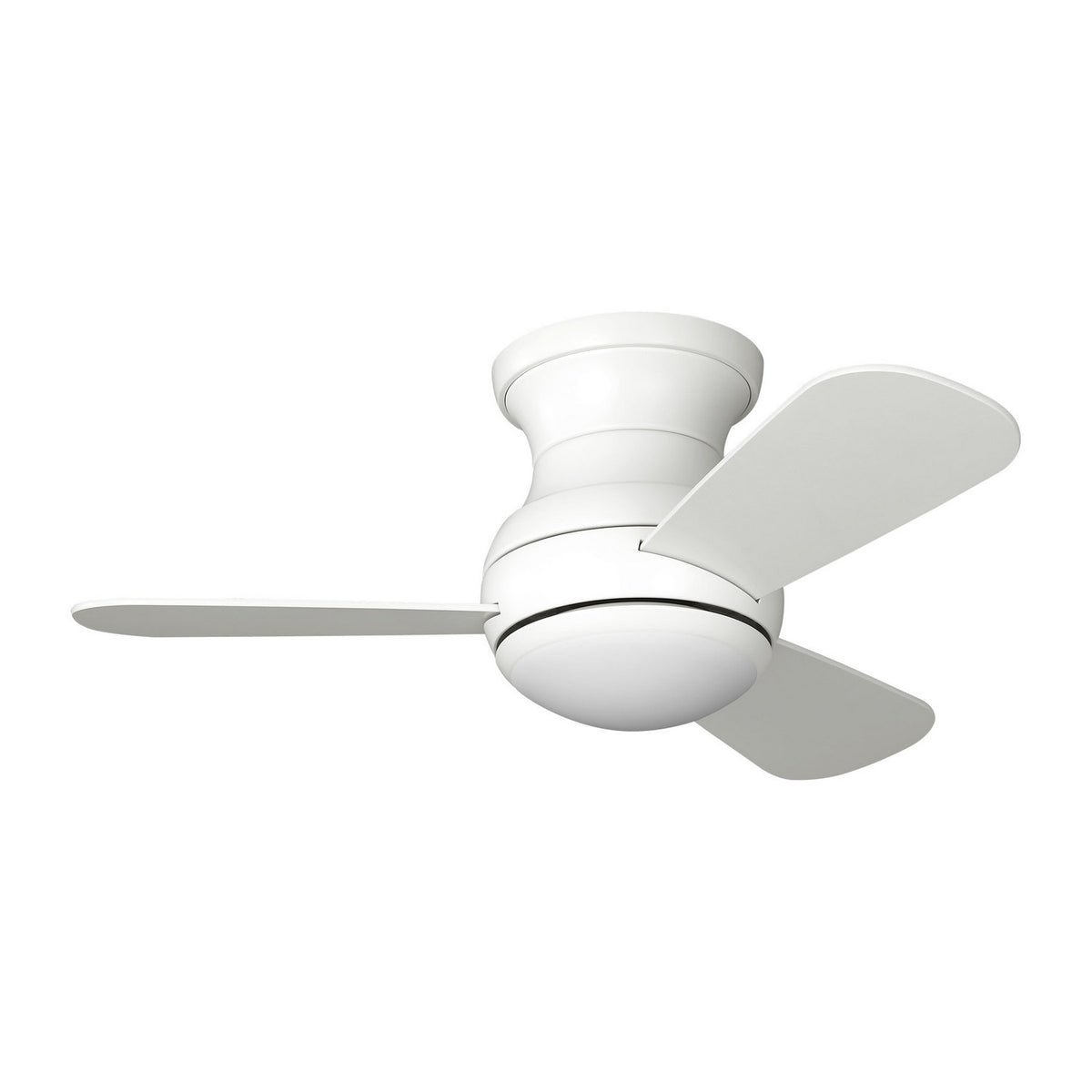 Orbis 32 Hugger LED 32"Ceiling Fan in Matte White