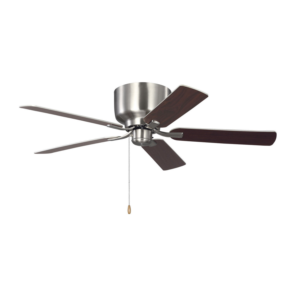 Linden 52 Hugger 52"Ceiling Fan in Brushed Steel